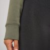 Sal i llum - detalle puño Sudadera cristiana Sal i llum, detalle del puño
