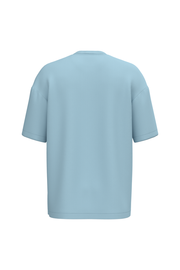 Fe d aqui hombre - espalda Camiseta cristiana Fe d'aquí para hombre, vista de espalda