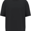 Camiseta De gracia lo recibisteis en negro, vista frontal sobre fondo transparente
