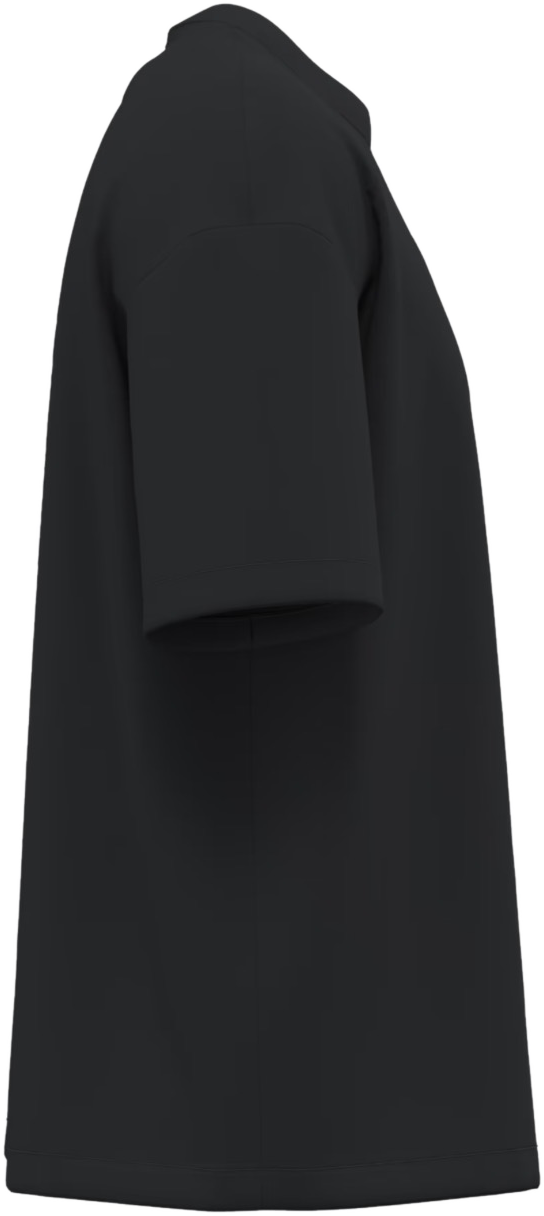 Camiseta De gracia lo recibisteis en negro vista de lado